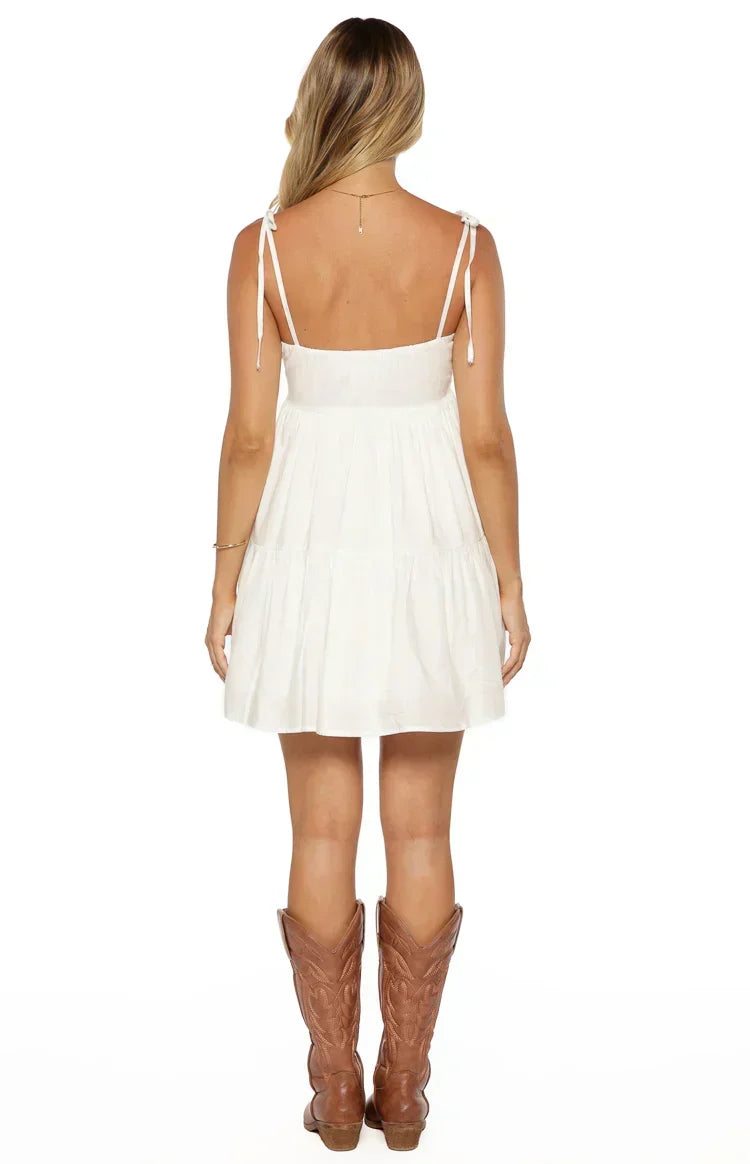 Esther White Mini Dress