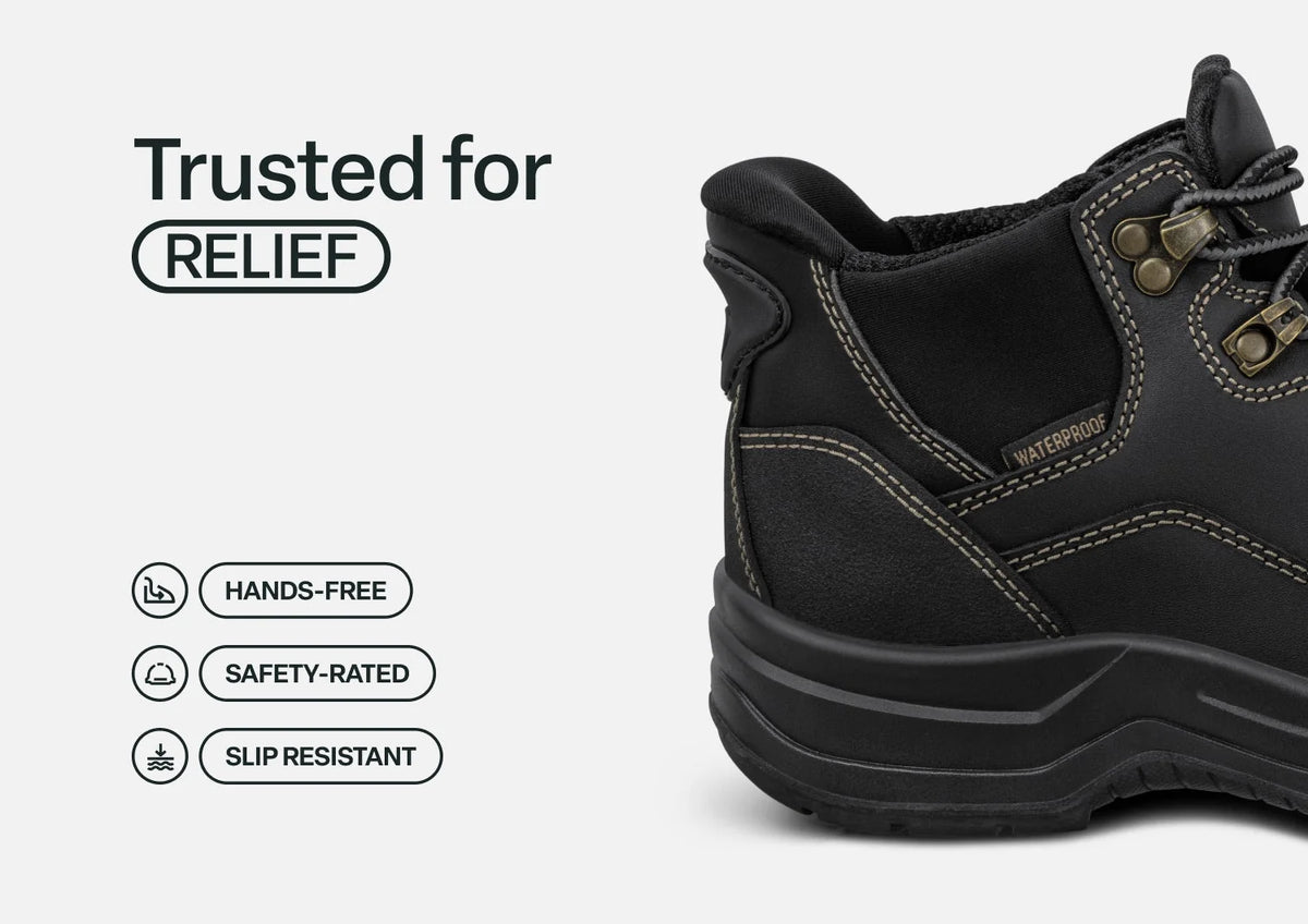 Quartz Hands-Free Work Boots - Black