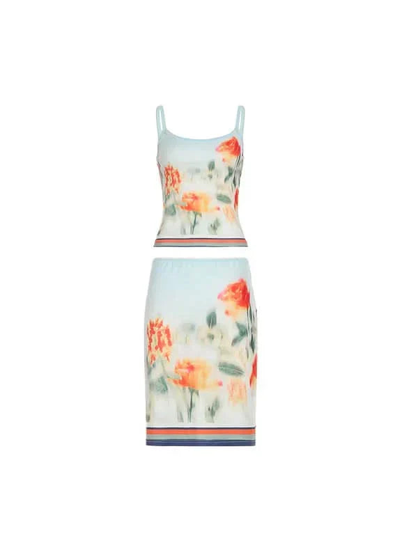 Rosella Ruched Midi Set Midi Dress