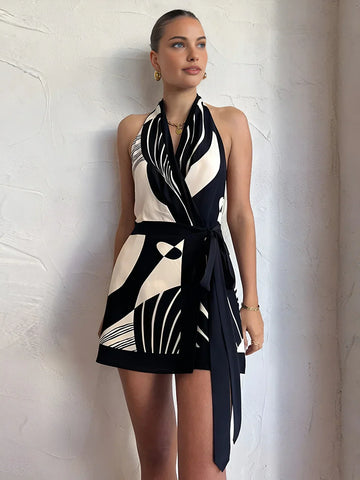 Iris Backless Mini Dress