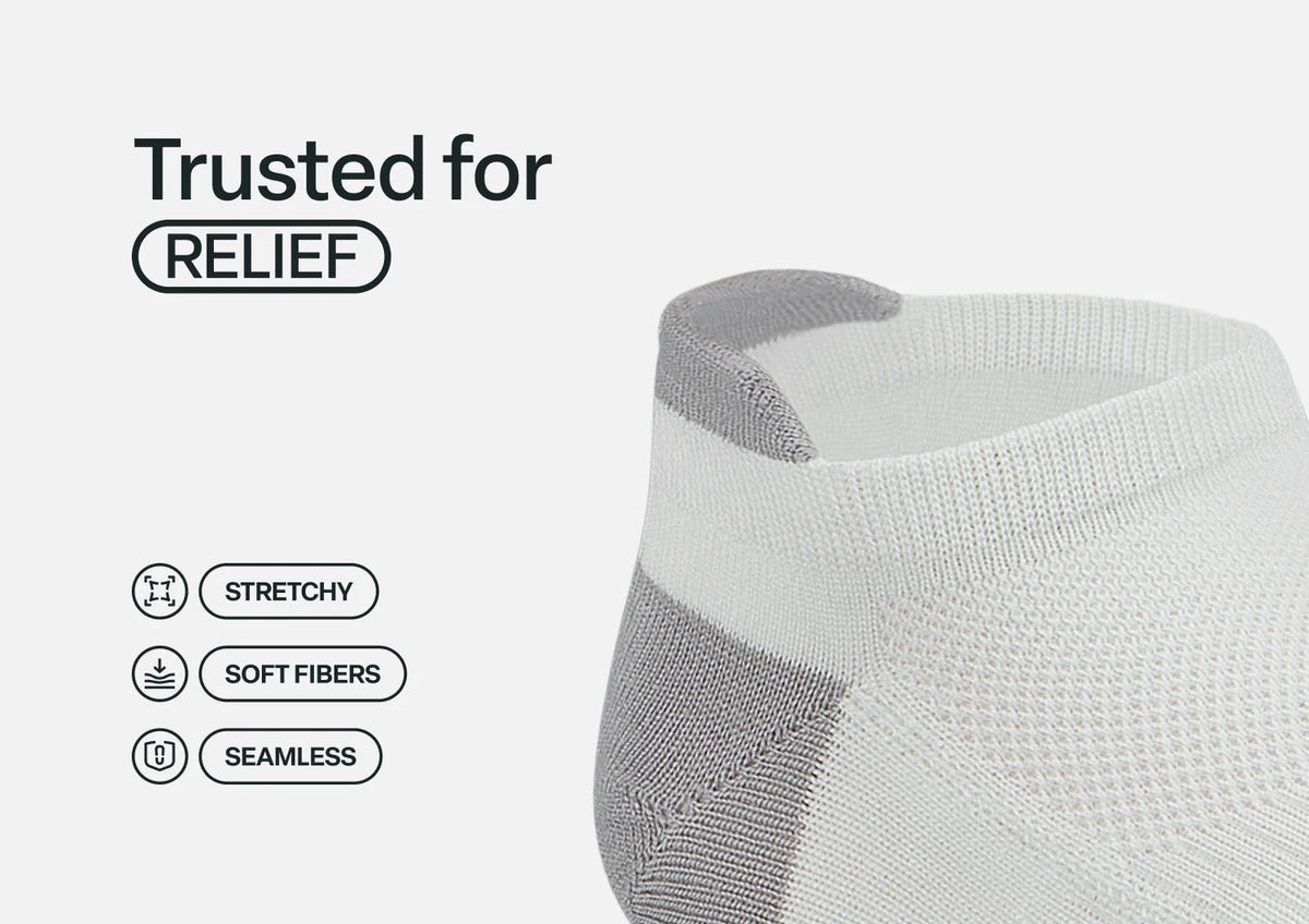 BioSoft Low Cut Sock - White