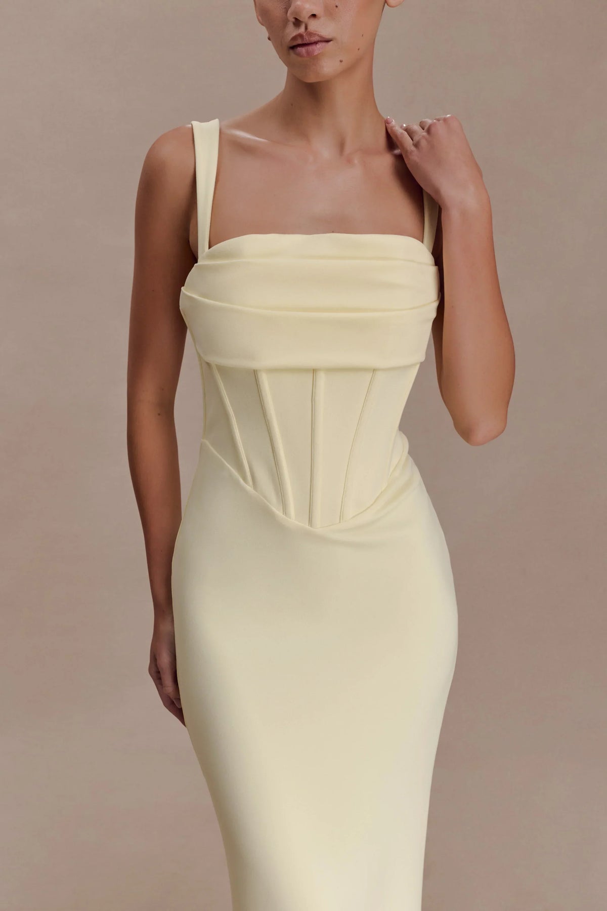 Luella Corset Maxi Dress
