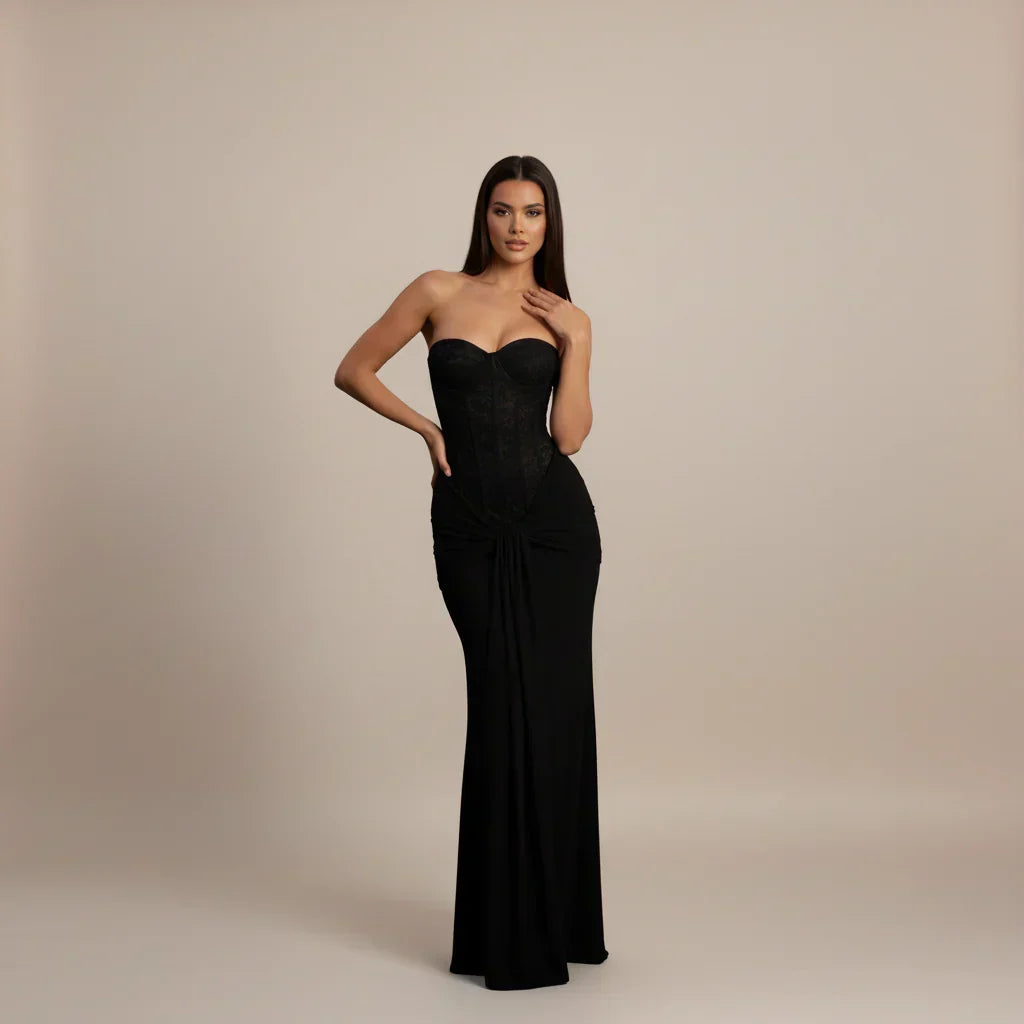 Sienna Corset Maxi Dress