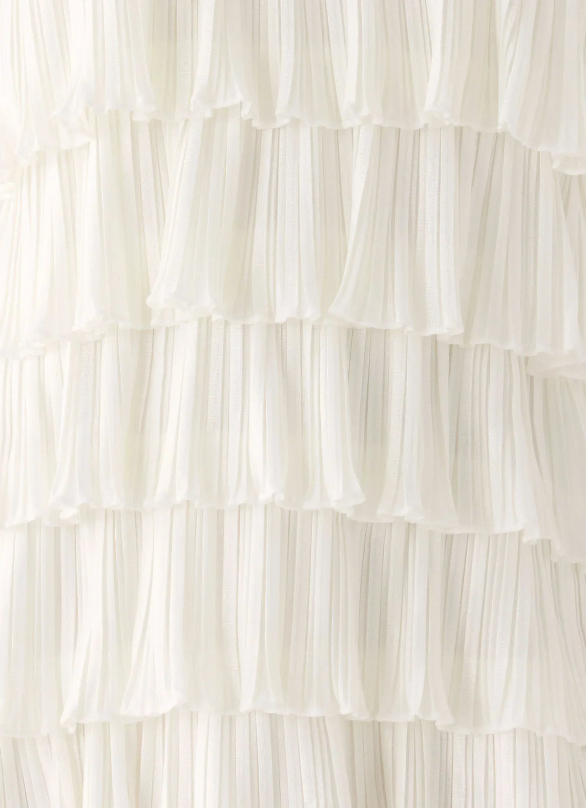 Lunar Bloom Mini Dress - Ivory