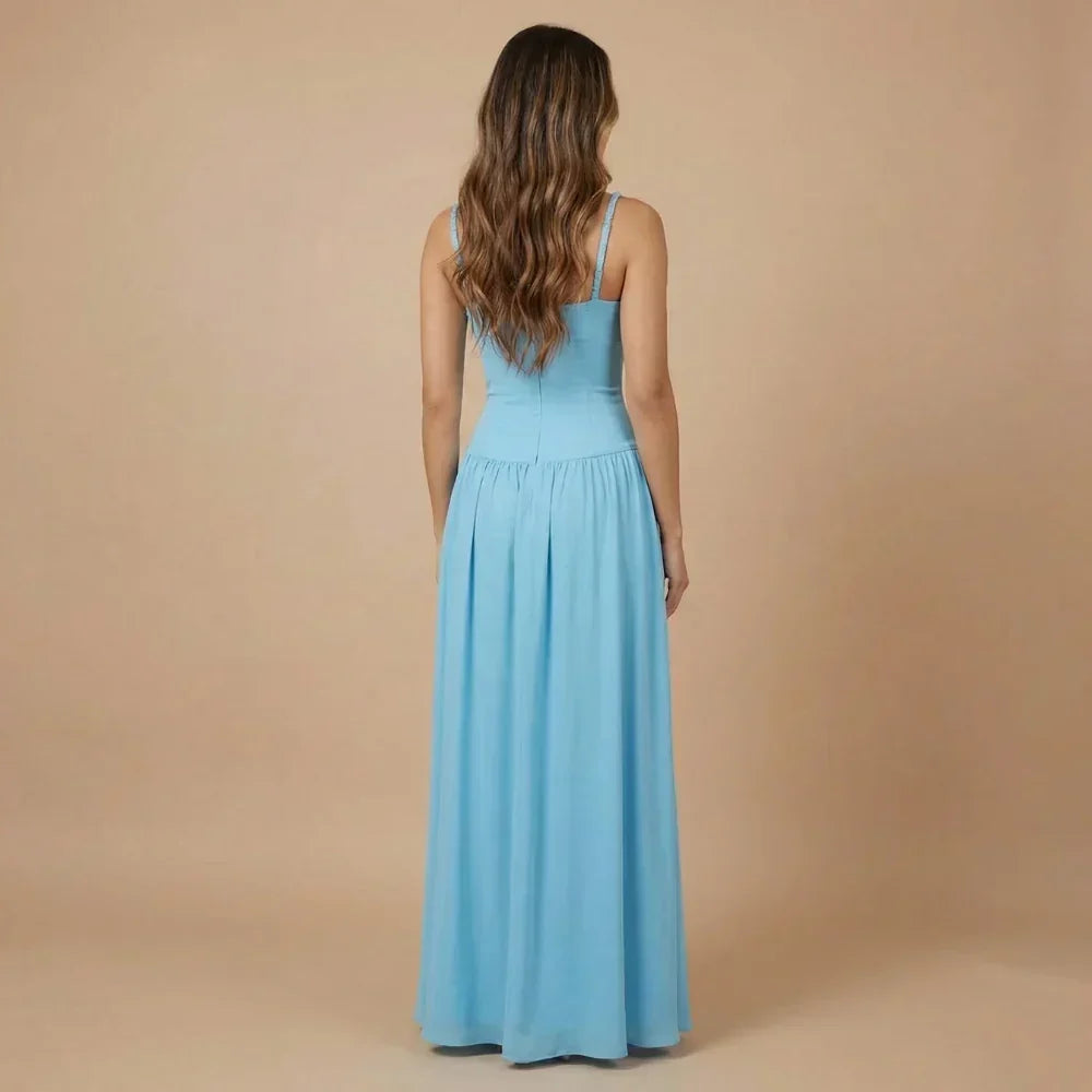 Margot Ruched Maxi Dress