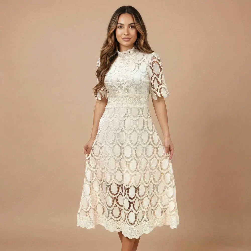 Rosalie Lace Midi Dress