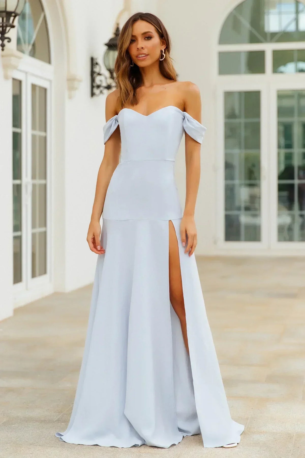 Blushing Cinderella Maxi Dress