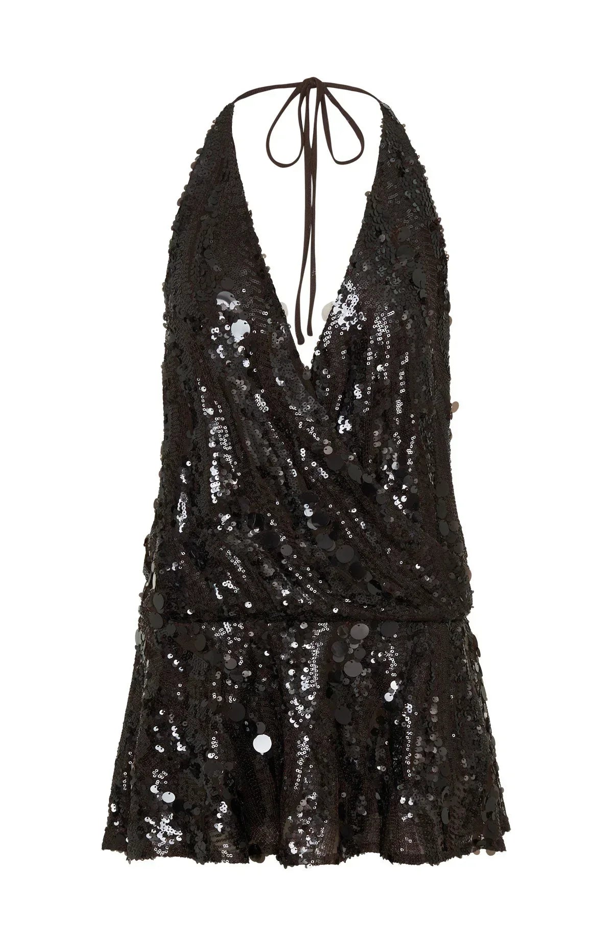 Chocolate Spark Mini Dress