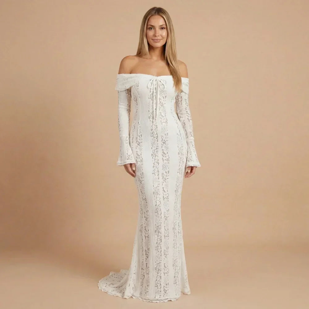 Celeste Lace Maxi Dress