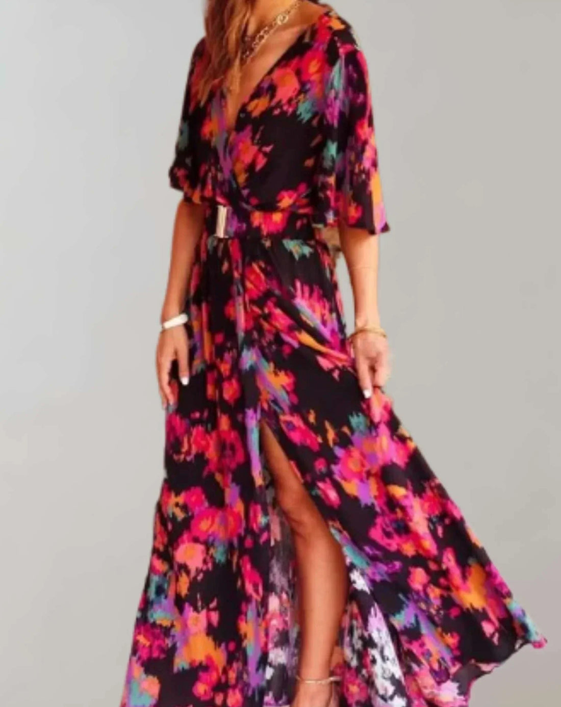 Catalina Wrap Maxi Dress