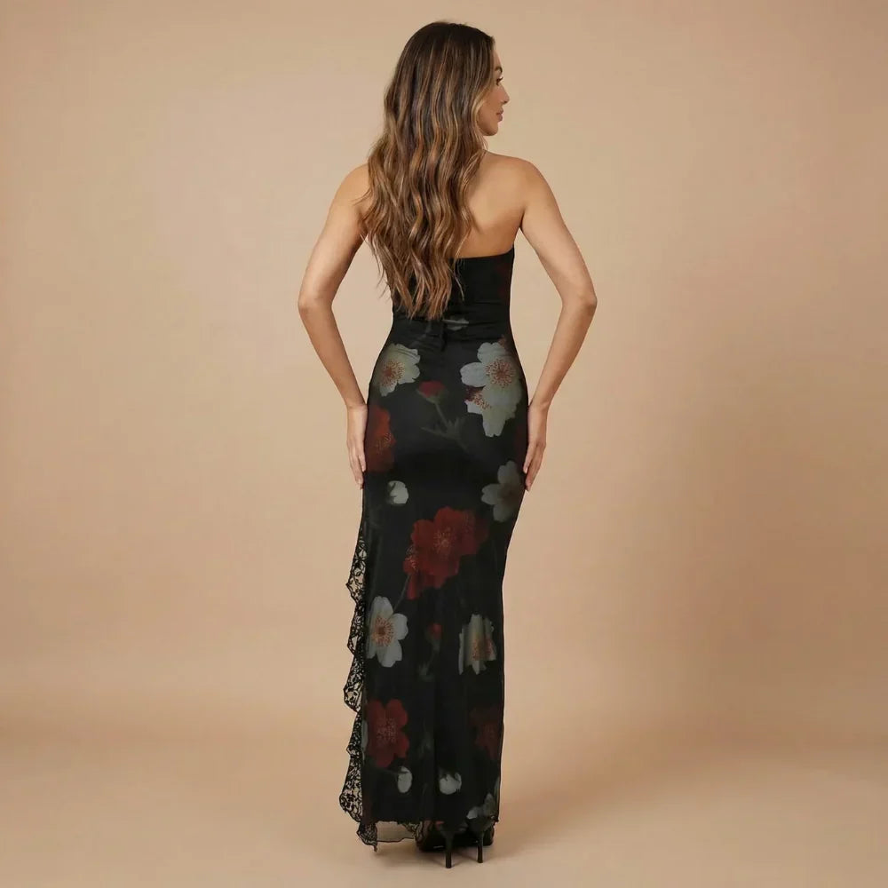 Eloise Ruffle Maxi Dress