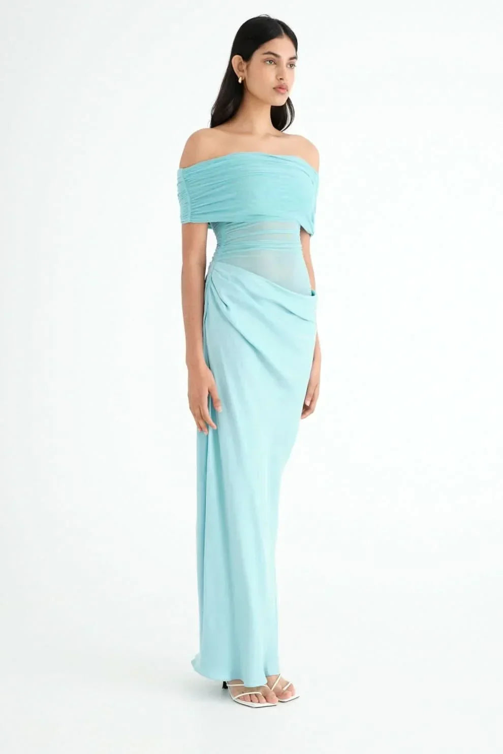Sienna Ruched Maxi Dress