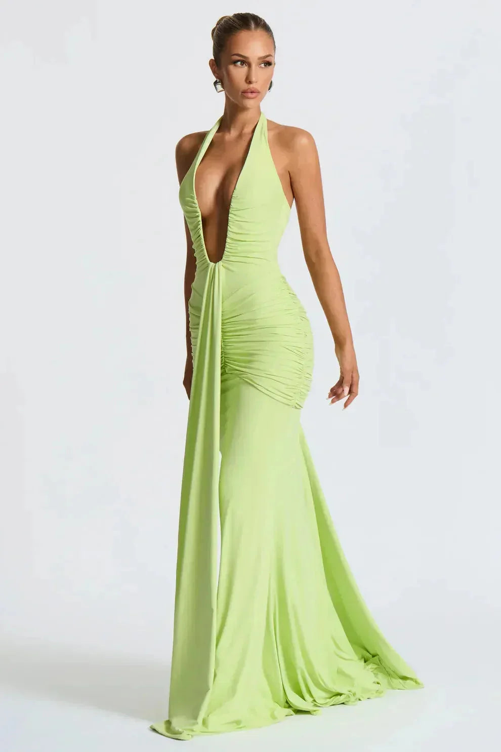 Sienna Ruched Maxi Dress