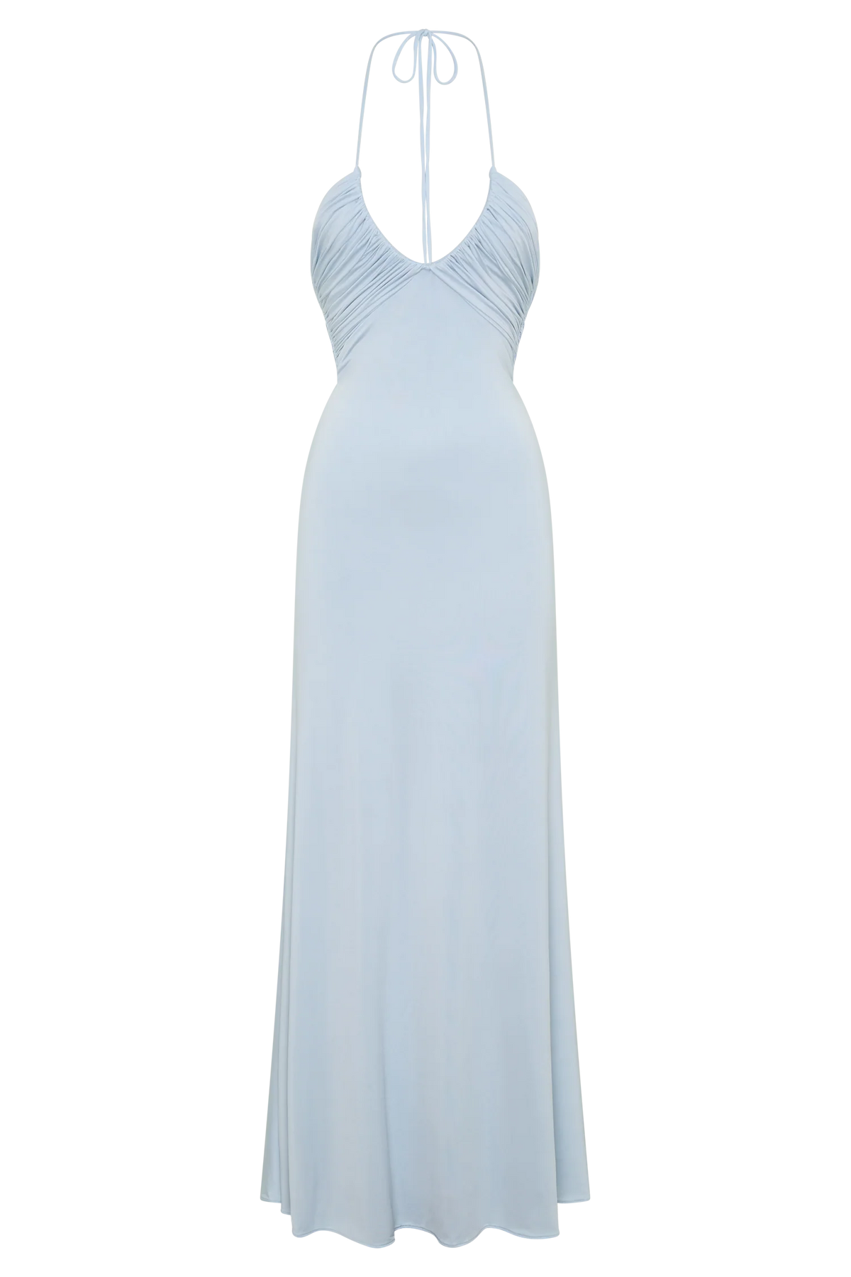 Maely Gathered Maxi Dress