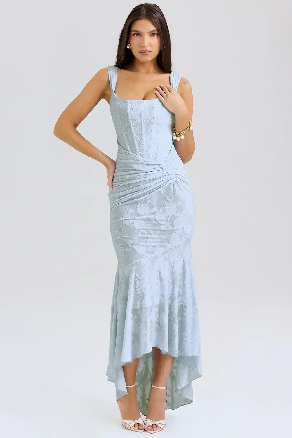 Carisia Floral Midi Dress