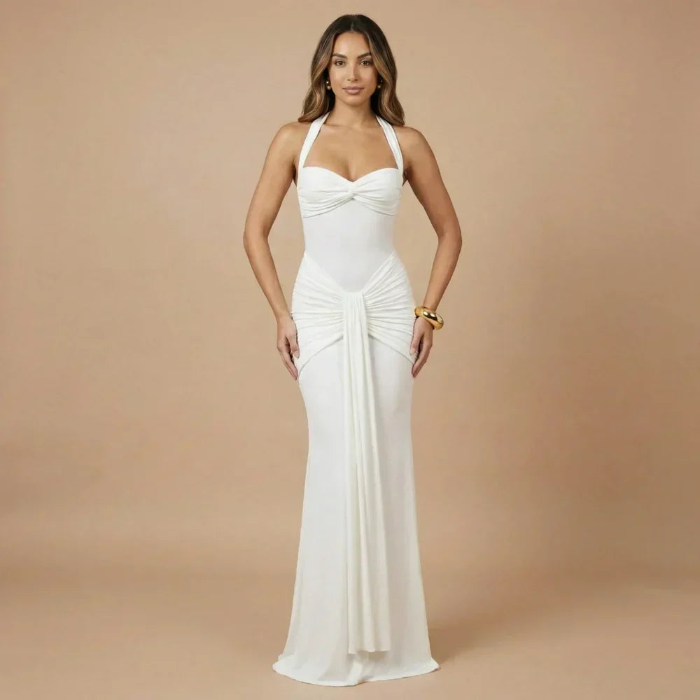 Sienna Ruched Maxi Dress