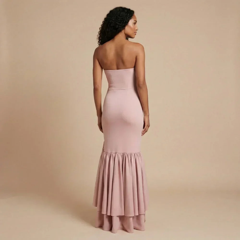 Alessia Ruffle Maxi Dress