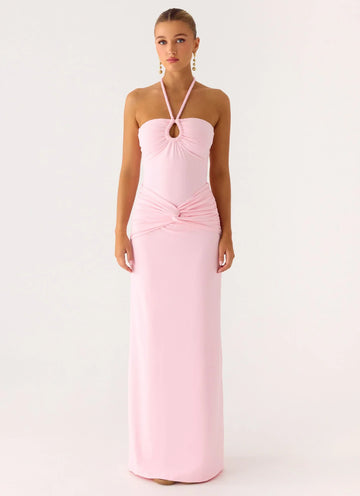 Sacred Maxi Dress - Pale Pink
