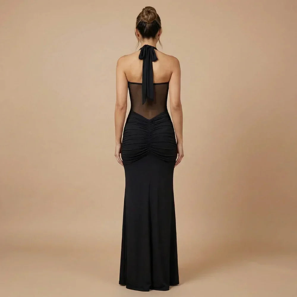 Sienna Ruched Maxi Dress