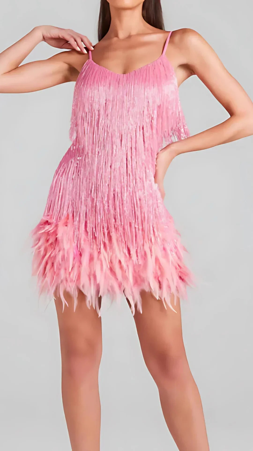 Cassandra Sequin Mini Dress