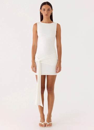 Everly Mini Dress White