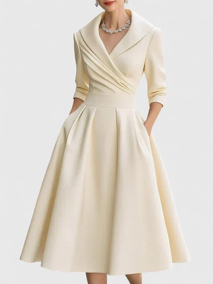 Helena Wrap Midi Dress