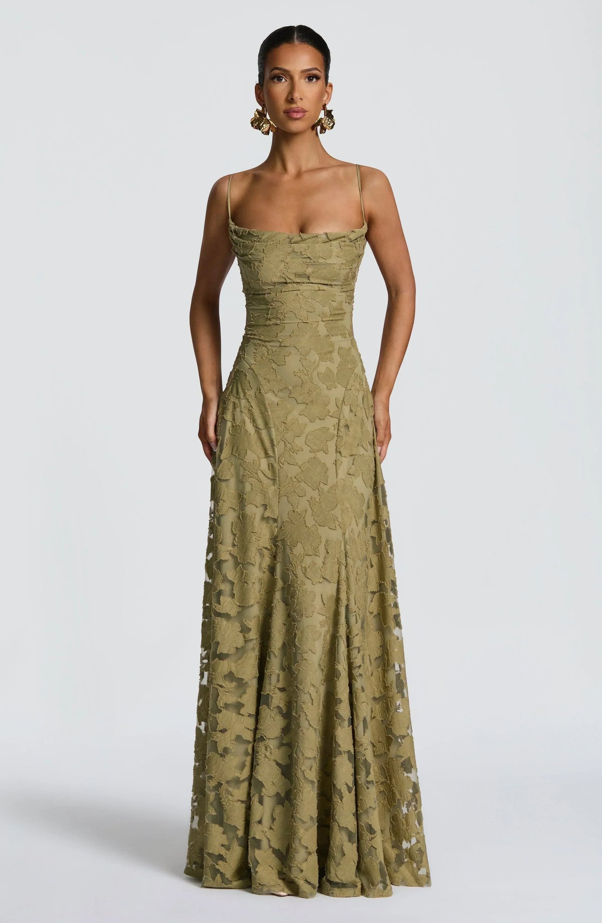 Francisa Elegant Maxi Dress
