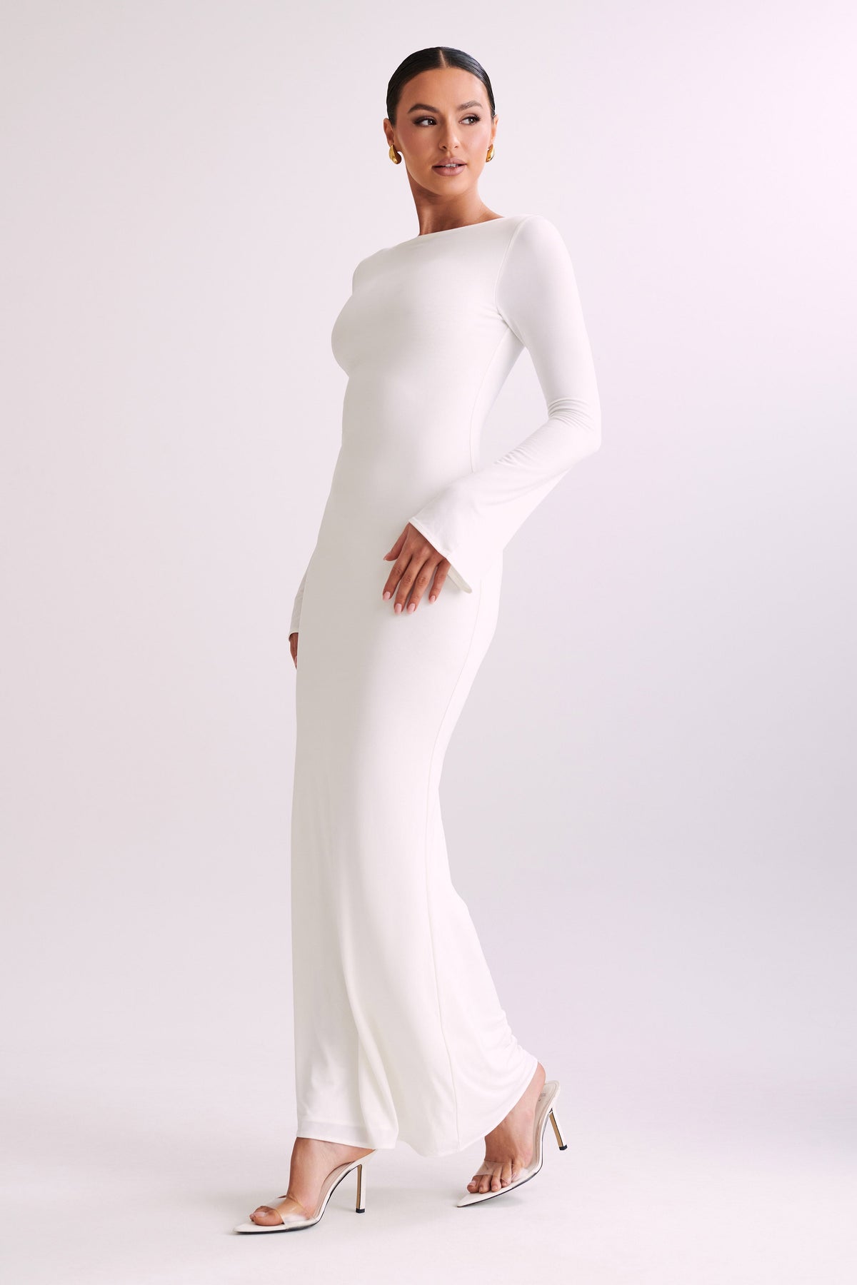 Tarna Slinky Fishtail Maxi Dress